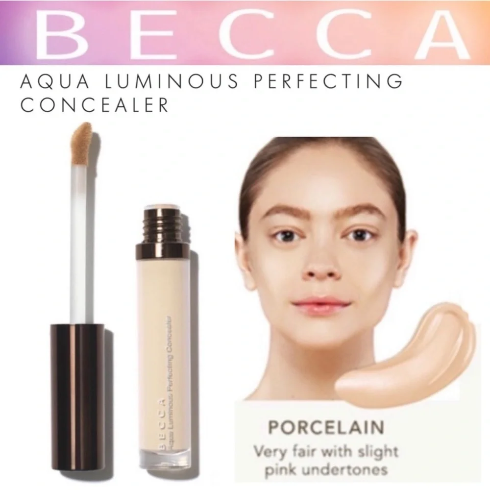 Becca Aqua Luminous Perfecting Concealer - Porcelain - NIB